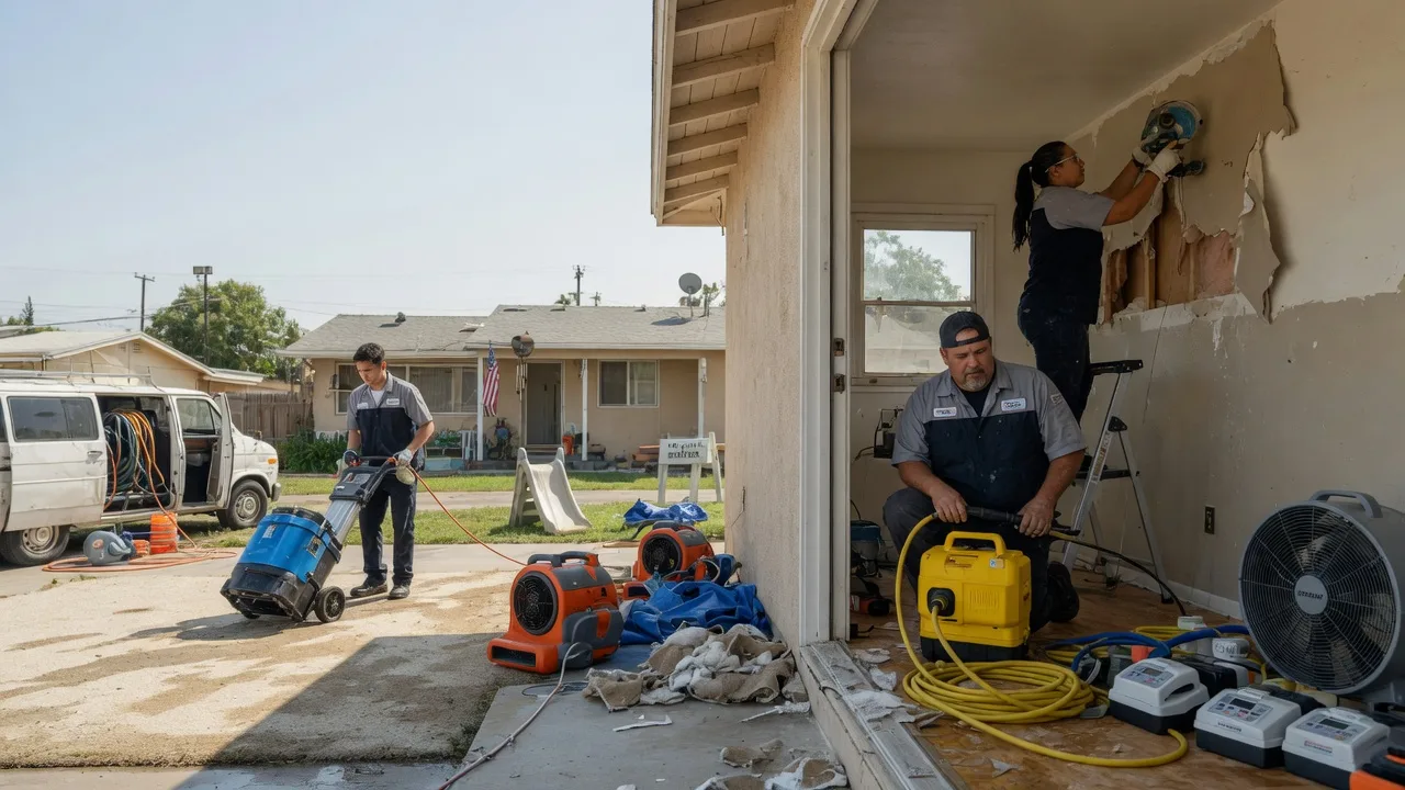 Water Damage Restoration in Thrall, TX near me